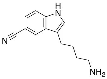 3-(4-Aminobutyl)-1H-indole-5-carbonitrile - image 1