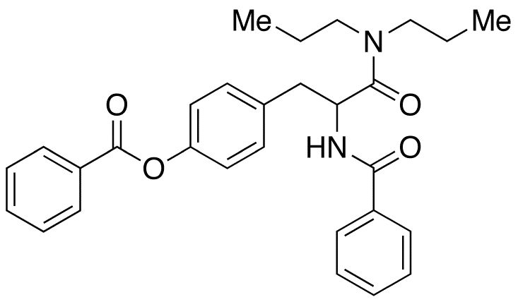 N,O-Dibenzoyl-DL-tyrosyl-N’,N’-dipropylamide - image 1