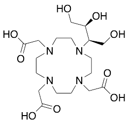 rel-10-[(1R,2S)-2,3-Dihydroxy-1-(hydroxymethyl)propyl]-1,4,7,10-tetraazacyclododecane-1,4,7-triacetic Acid (>85%) - image 1