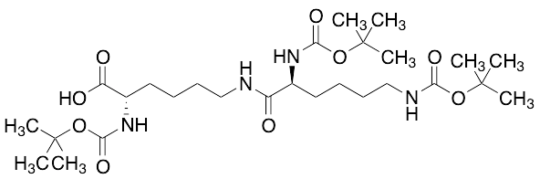 N6-[N2,N6-Bis[(1,1-dimethylethoxy)carbonyl]-L-lysyl]-N2-[(1,1-dimethylethoxy)carbonyl]-L-lysine - image 1