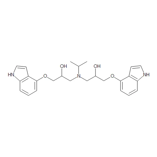 1,1'-[(1-Methylethyl)imino]bis[3-(1H-indol-4-yloxy)-2-propanol - image 1