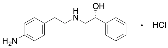 (R)-2-((4-Aminophenethyl)amino)-1-phenylethanol Hydrochloride - image 1
