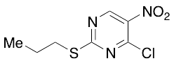 4-Chloro-5-nitro-2-(propylthio)pyrimidine - image 1