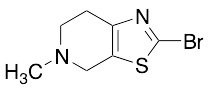 2-bromo-5-methyl-4,5,6,7-tetrahydrothiazolo[5,4-c]pyridine - image 1