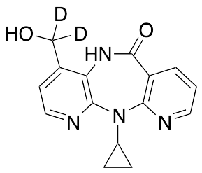 11-Cyclopropyl-5,11-dihydro-4-(hydroxymethyl)-6H-dipyrido[3,2-b:2',3'-e][1,4]diazepin-6-one-d2 - image 1