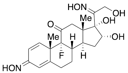 (11Beta,16Alpha)-9-Fluoro-16,17,21-trihydroxyl-pregna-1,4-diene-3,11,20-trione 3,20-Dioxime - image 1