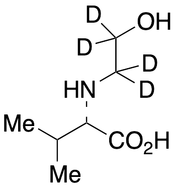 N-2-(Hydroxyethyl)-L-valine-d4 (Technical grade) - image 1