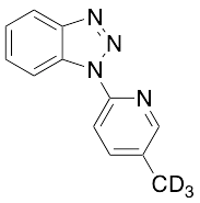 1-(5-Methylpyridin-2-yl)-1H-benzo[d][1,2,3]triazole-d3 - image 1