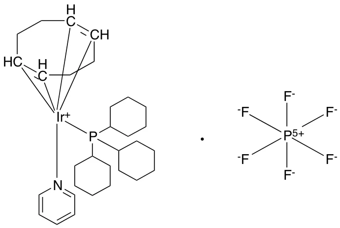 1,5-Cyclooctadiene(pyridine)(tricyclohexylphosphine)iridium(I) Hexafluorophosphate - image 1