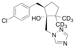 rac trans-Metconazole-d6 - image 1