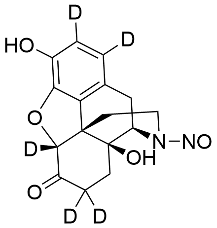N-Nitroso Noroxymorphone-d5 (major) - image 1