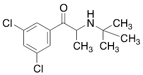 1-(3,5-Dichlorophenyl)-2-[(1,1-dimethylethyl)amino]-1-propanone - image 1