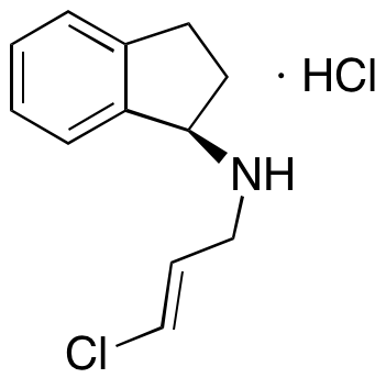 trans-N-(3-Chloroallyl)-1-(R)-aminoindan Hydrochloride - image 1