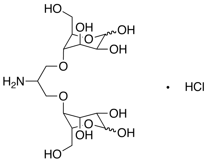 4,4'-O-(2-Amino-1,3-propanediyl)bis-D-mannose Hydrochloride - image 1