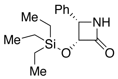 (3R,4S)-3-[(Triethylsilyl)oxy]-4-phenyl-2-azetidinone - image 1