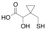 2-Hydroxy-2-(1-(mercaptomethyl)cyclopropyl)acetic Acid - image 1