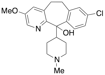 8-Chloro-3-methoxy-11-(1-methyl-4-piperidinyl)-6,11-dihydro-5H-benzo[5,6]-cyclohepta[1,2-b]pyridin-11-ol - image 1