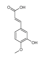 3-Hydroxy-4-methoxycinnamic Acid - image 1