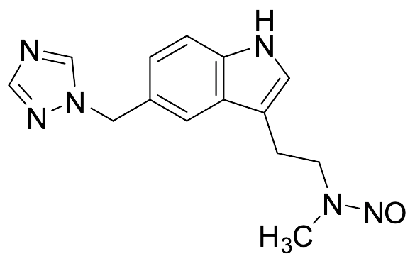 N-Nitroso Desmethyl Rizatriptan - image 1