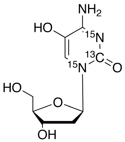 5-Hydroxy-2’-deoxycytidine-13C,15N2 - image 1