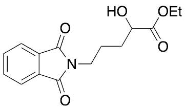 Ethyl 5-(1,3-Dioxoisoindolin-2-yl)-2-hydroxypentanoate - image 1