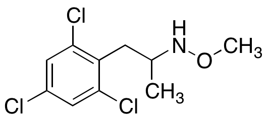 2,4,6-Trichloro-N-methoxy-Alpha-methylbenzeneethanamine - image 1