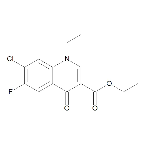 7-Chloro-1-Ethyl-6-Fluoro-1,4-Dihydro-4-Oxo-3-Quinolinecarboxylic Acid Ethyl Ester - image 1