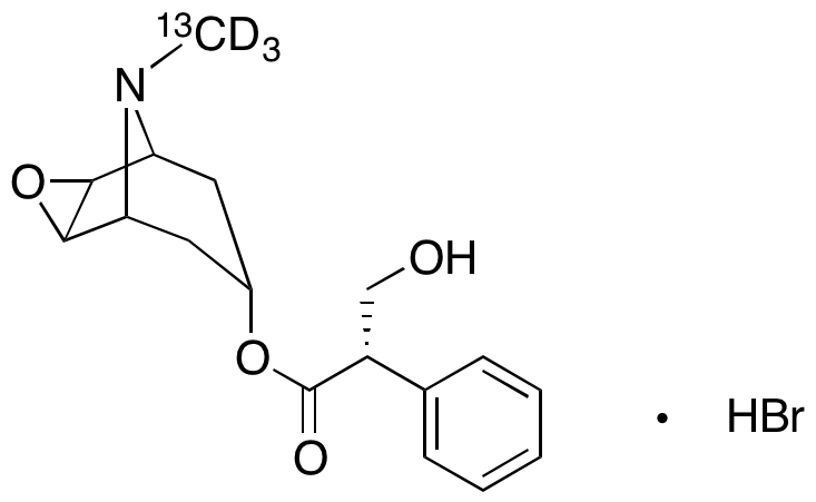 Scopolamine-13C, D3 Hydrobromide - image 1
