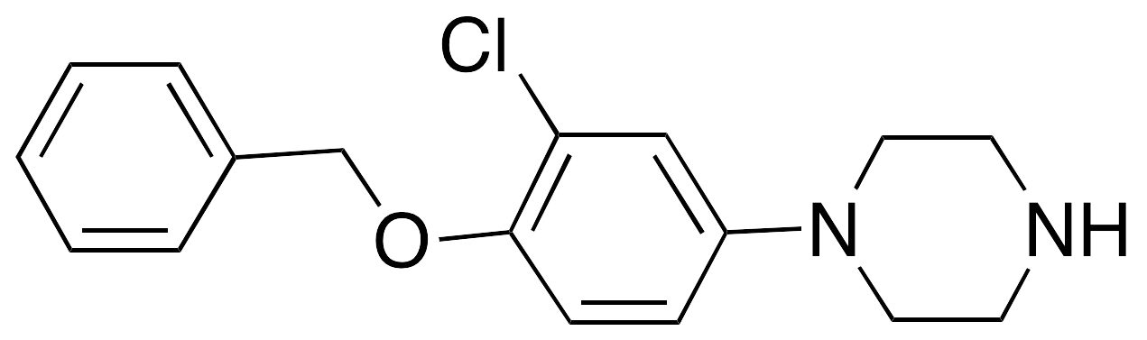 1-(4-Benzyloxy-3-chlorophenyl)piperazine - image 1