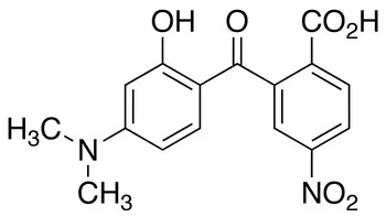 2’-Carboxy-4-dimethylamino-2-hydroxy-5’-nitrobenzophenone - image 1