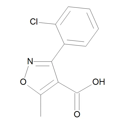 3-(2-Chlorophenyl)-5-methylisoxazole-4-carboxylic Acid - image 1