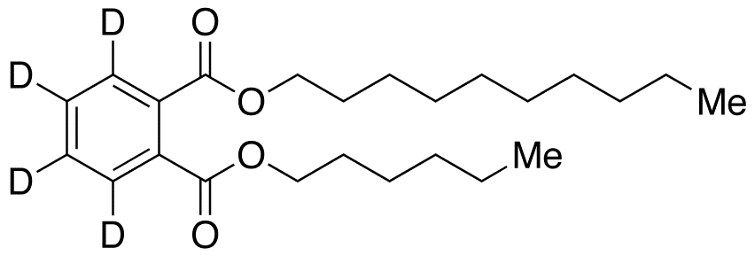 Decyl Hexyl Phthalate-d4 - image 1