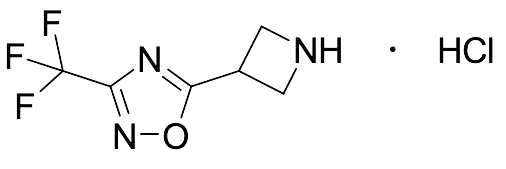 5-Azetidin-3-yl-3-(trifluoromethyl)-1,2,4-oxadiazole Hydrochloride - image 1