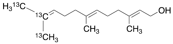 (E,E)-Farnesol-13C3 - image 1