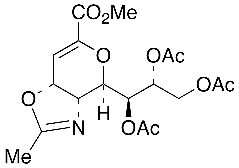 (3aR,4R,7aR)-3a,7a-Dihydro-2-methyl-4-[(1S,2R)-1,2,3-tris(acetyloxy)propyl]-4H-pyrano[3,4-d]oxazole-6-carboxylic Acid Methyl Ester - image 1