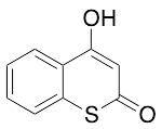 4-Hydroxy-2H-1-benzothiopyran-2-one - image 1