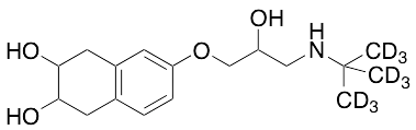 iso-Nadolol (tert-Butyl-d9) (Mixture of Diastereomers) - image 1