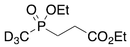 3-Methylphosphinicopropionic Acid-d3 Diethyl Ester - image 1