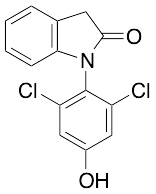 1-(2,6-Dichloro-4-hydroxphenyl)-1,3-dihydroindol-2-one - image 1