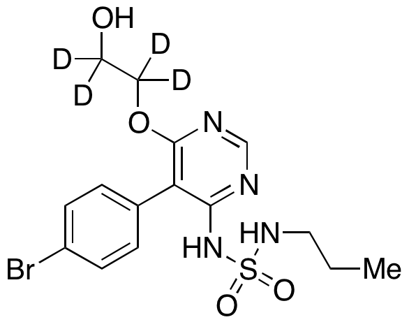 O-Desbromo-pyrimidinyl Macitentan-d4 - image 1