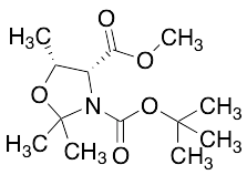 3-(1,1-Dimethylethyl) 4-methyl (4S,5R)-2,2,5-trimethyl-3,4-oxazolidinedicarboxylate - image 1