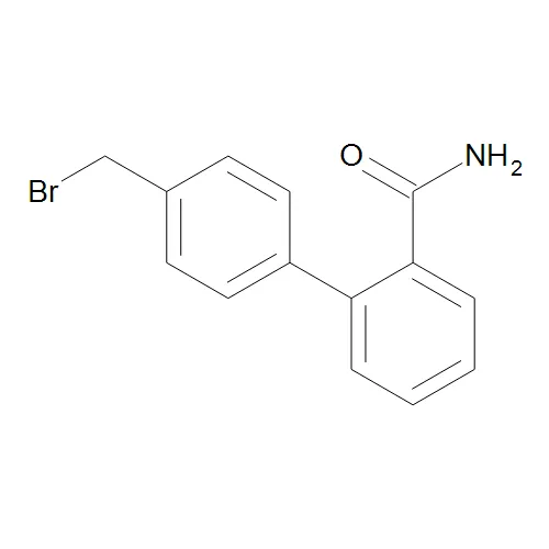 4'-(Bromomethyl)-[1,1'-biphenyl]-2-carboxamide - image 1