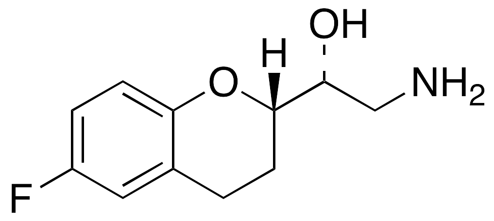 (2S,AlphaR)-Alpha-(Aminomethyl)-6-fluoro-3,4-dihydro-2H-1-benzopyran-2-methanol - image 1