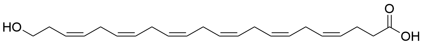 (4Z,7Z,10Z,13Z,16Z,19Z)-22-hydroxydocosa-4,7,10,13,16,19-hexaenoic acid - image 1