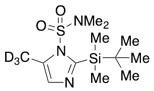 2-[(1,1-Dimethylethyl)dimethylsilyl]-N,N,5-trimethyl-1H-imidazole-1-sulfonamide-d3 - image 1
