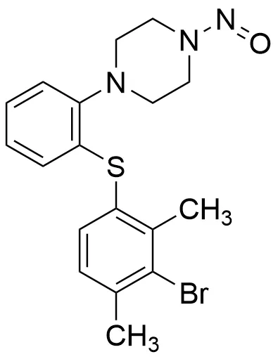 N-Nitroso-3-Bromo-vortioxetine - image 1
