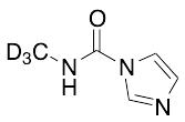 N-Methyl-1H-imidazole-1-carboxamide-d3 - image 1