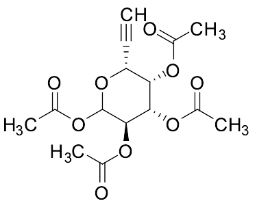 (3R,4S,5S,6R)-6-Ethynyltetrahydro-2H-pyran-2,3,4,5-tetrayl Tetraacetate - image 1