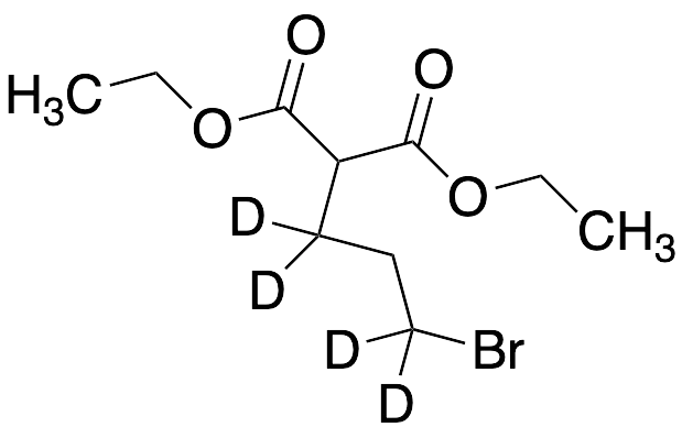 Diethyl 3-Bromopropylmalonate-D4 - image 1