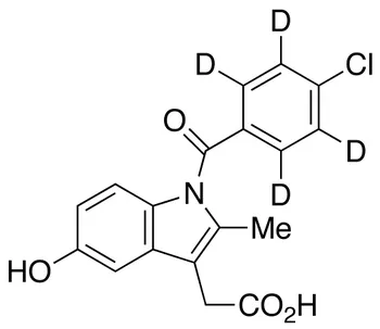 O-Desmethyl Indomethacin-d4 - image 1